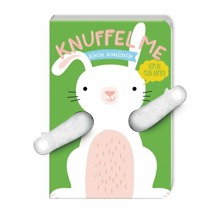 Vingerpopboekje - Knuffel me klein konijntje