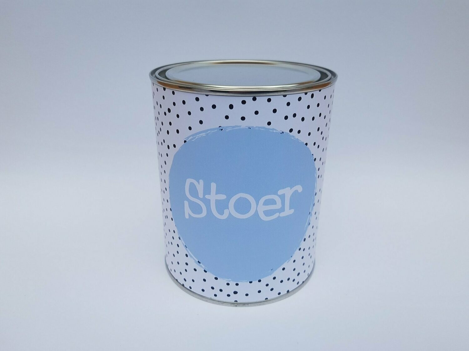Kadoblik STOER - zwarte stippen