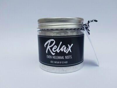 Hammam grof badzout - RELAX - zwart