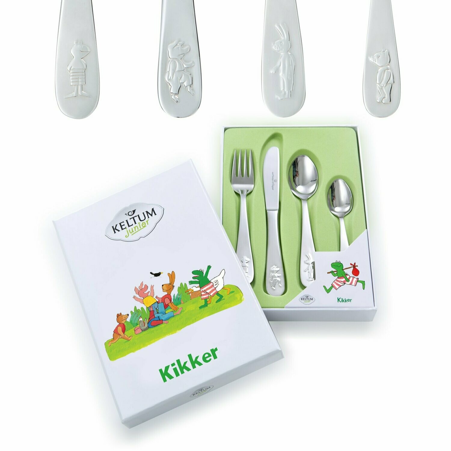 Keltum Bestekset 4-delig - Kikker