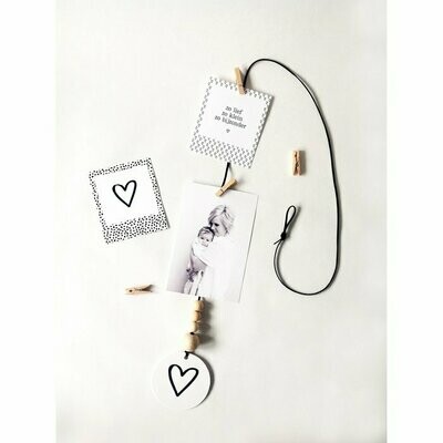 Foto-kaart hanger / Zo lief, zo klein, zo bijzonder