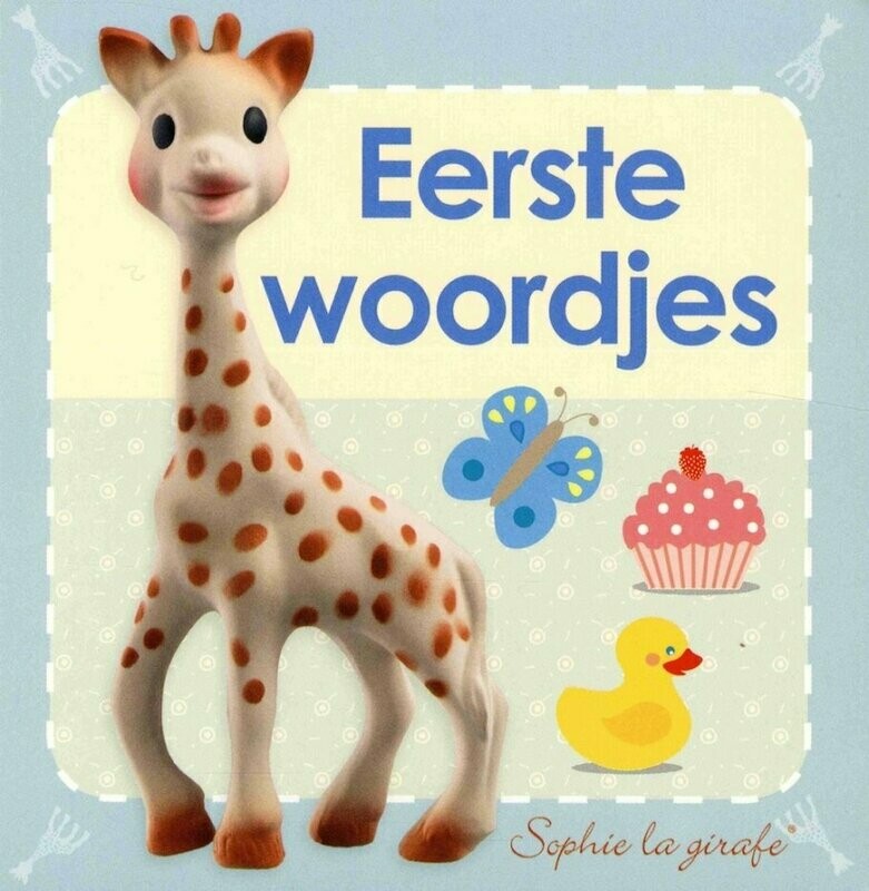 Sophie de giraf - Kartonboek met flapjes - Eerste woordjes
