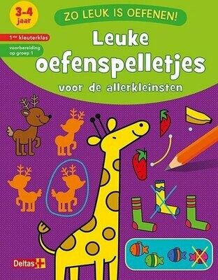 Zo leuk is oefenen! Leuke oefenspelletjes 3-4 jaar