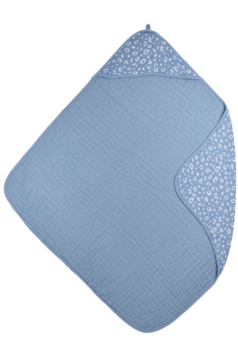 Meyco Hydrofiele Badcape Bubbles - Denim - 90x90 cm