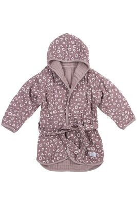 Meyco Hydrofiele Badjas Bubbles - Lilac - maat 86-92