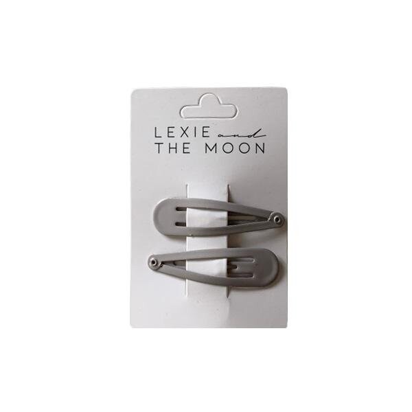 Lexie and the Moon - Haarspeldjes Lichtgrijs