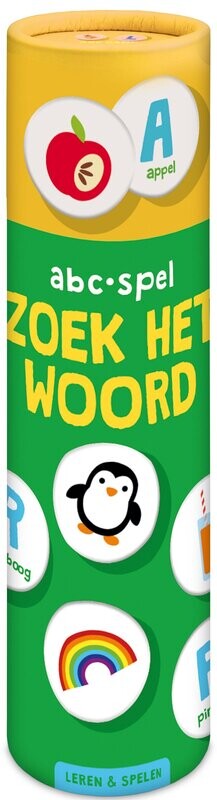 Spelletje in koker - Zoek het woord