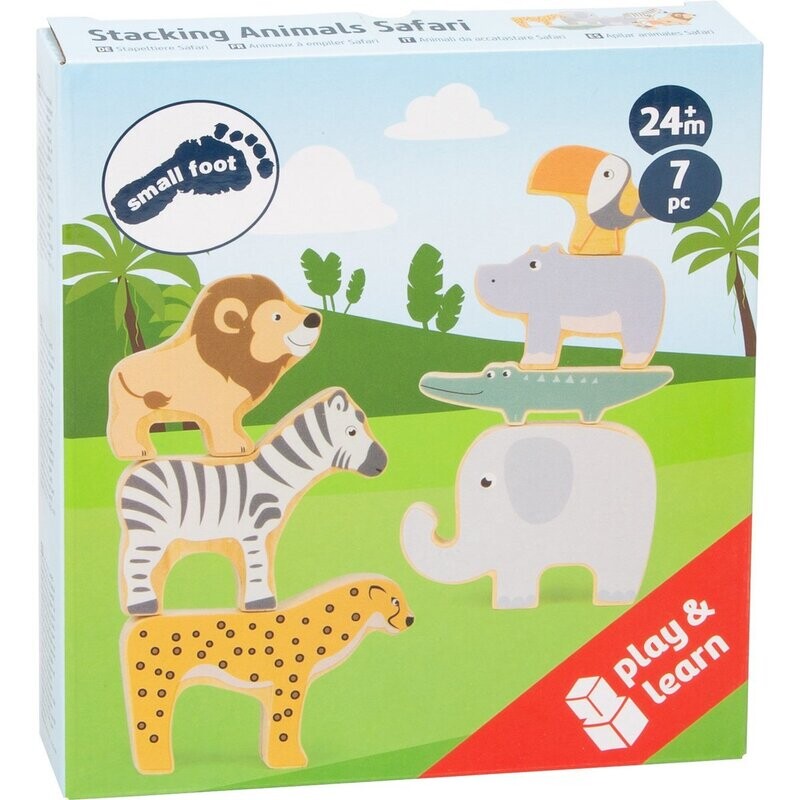 Houten Stapeldieren 'Safari'