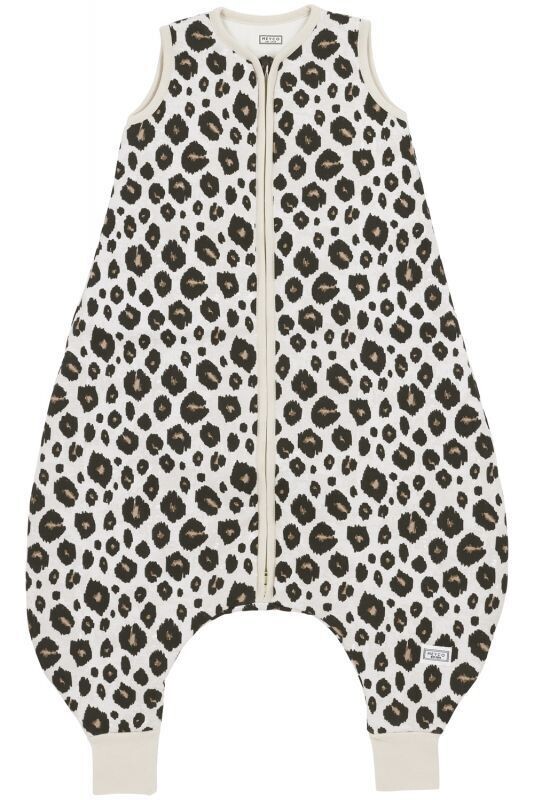 Meyco Slaapzak Jumper gevoerd Leopard - Sand Melange - 92cm