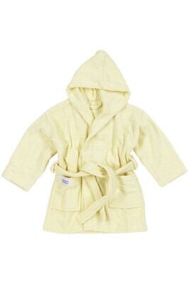 Meyco Badstof badjas  - mt. 86-104 - Soft Yellow
