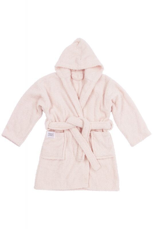 Meyco Badstof badjas  - mt. 86-104 - Soft Pink