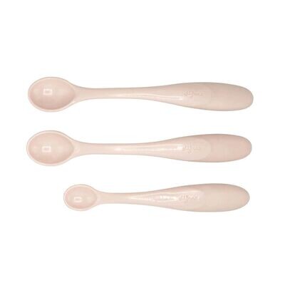 Difrax Lepels voor babyvoeding 3 st. - Blossom