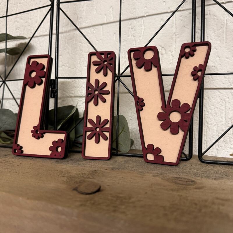 Decoratieletters - Daisy's
