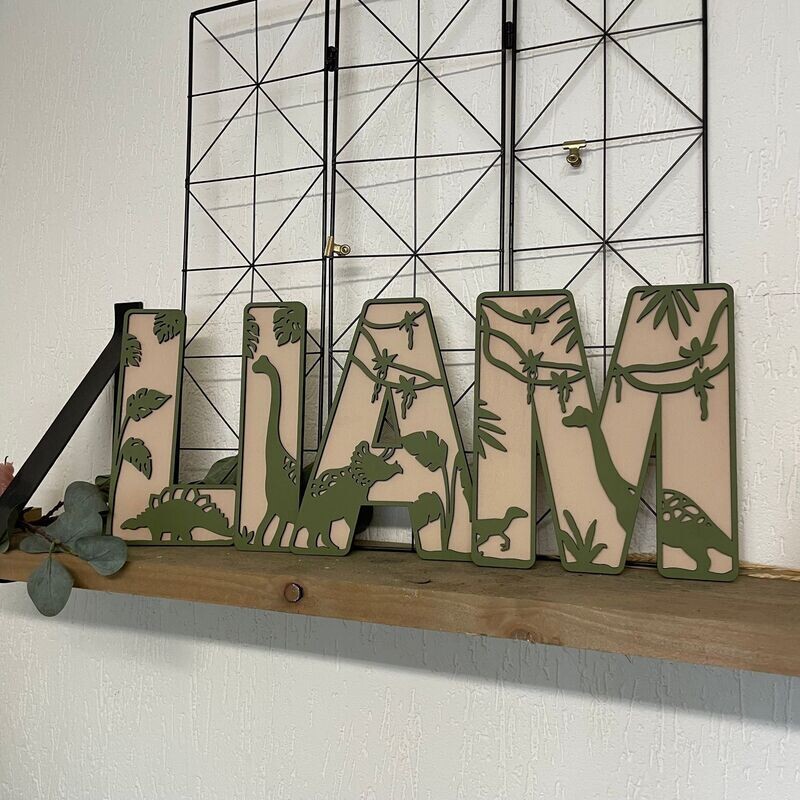Decoratieletters - Dino's
