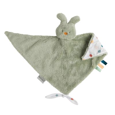 Nattou Knuffeldoekje Konijn Tipidou - Groen 40x40 cm