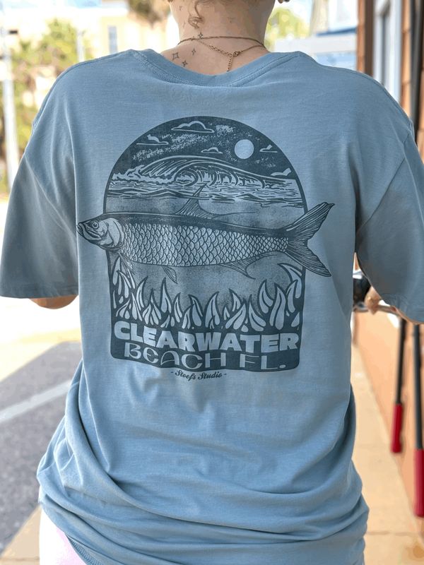 Stoefs Mens Tarpon Clearwater Beach Tee