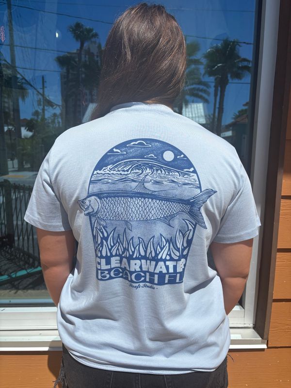 Stoefs Ladies Tarpon Clearwater Beach Tee