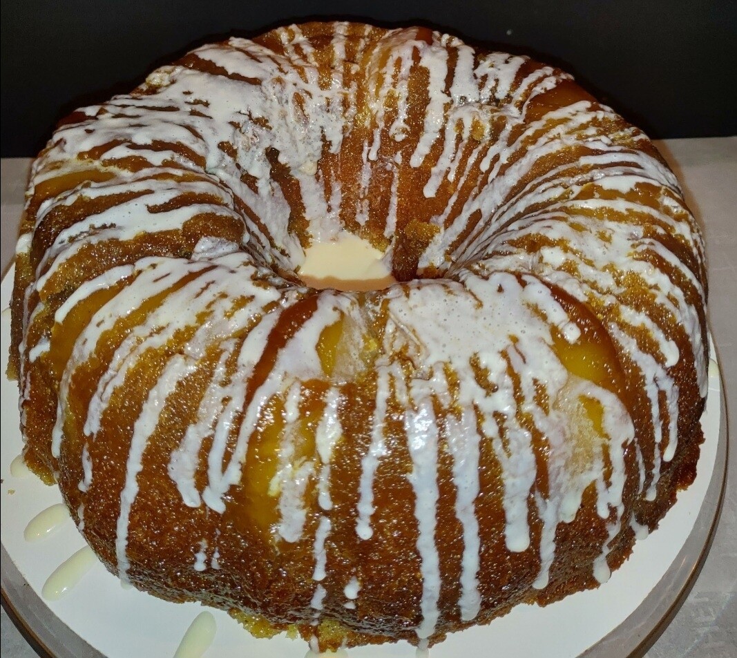 Pineapple Upside Down Pound Cake