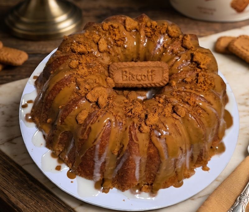 Cookie Butter Pound Cake