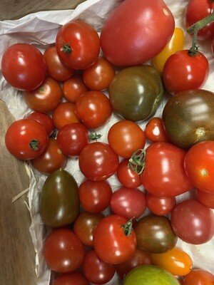 Heritage Mixed Tomatoes.   200g   English