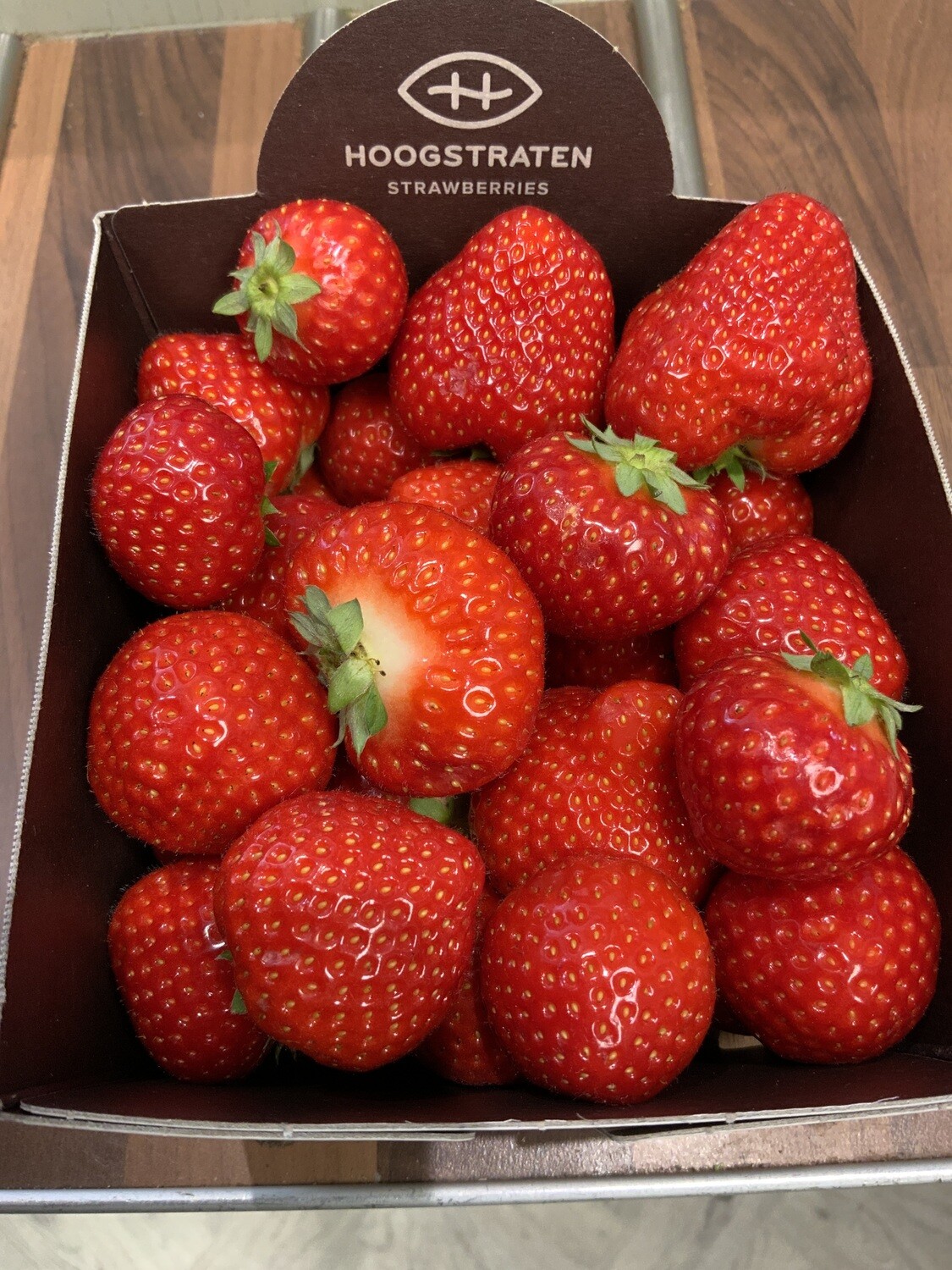 Strawberries.   450g punnets. Belgium