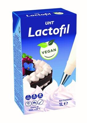 მცენარეული საკონდიტრო ნაღები Lactofil Vegan 28% 1ლ.