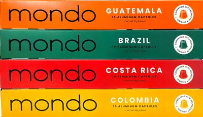 ყავის კაფსულები &quot;Brazil&quot; Mondo 10ც.