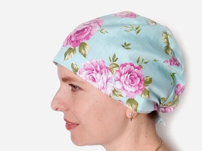 Scrub Cap Sewing Pattern PDF &amp; Tutorial - Easy Surgical Hat