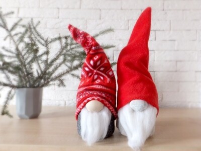Gnome Sewing Pattern PDF &amp; Tutorial Soft Toy