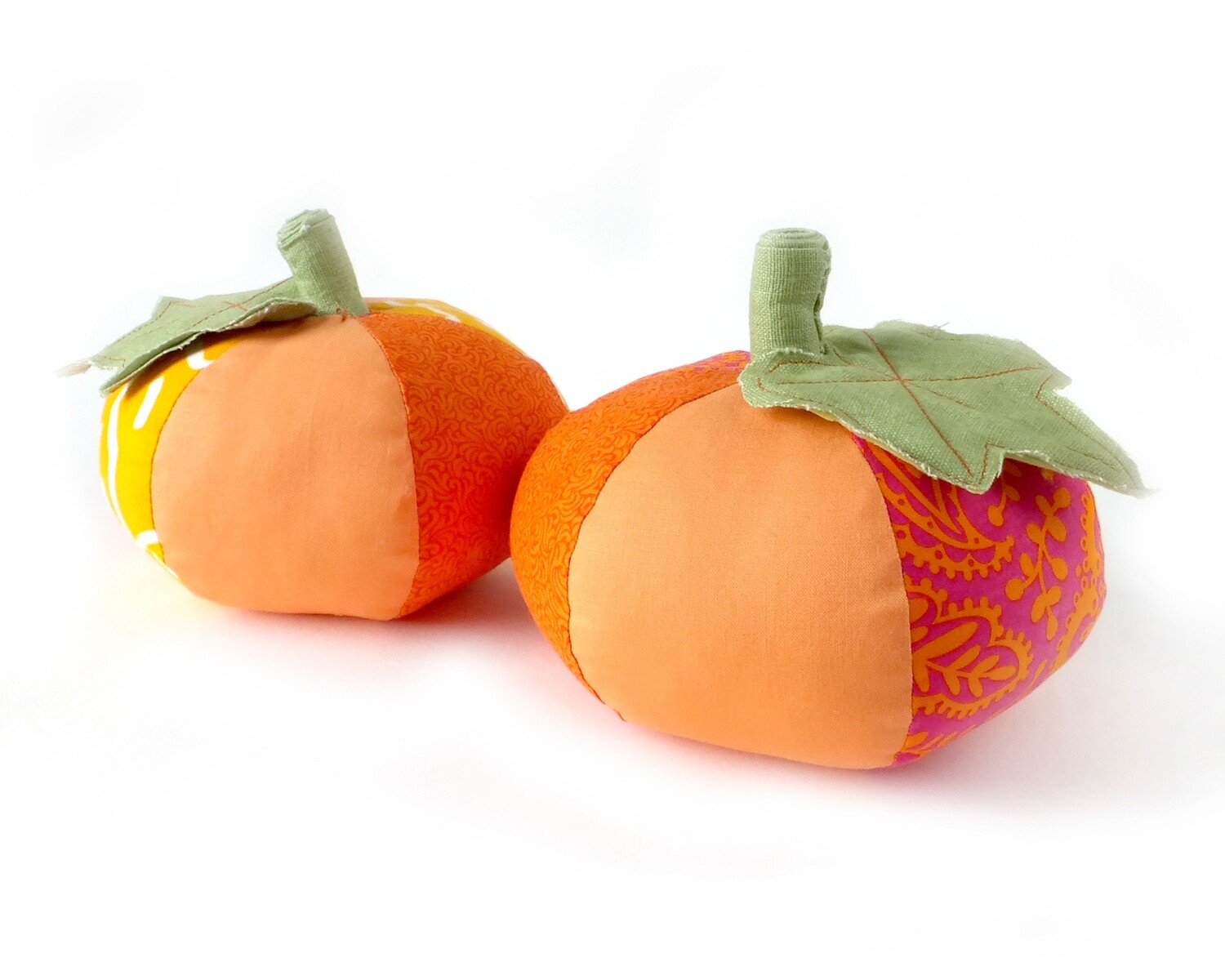 Fabric Pumpkin Sewing Pattern PDF - Fall Decor - Halloween Decor