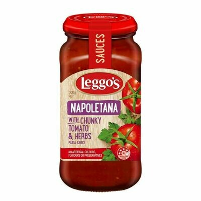 Leggos Napoletana Chunky Tomato & Herbs Pasta Sauce