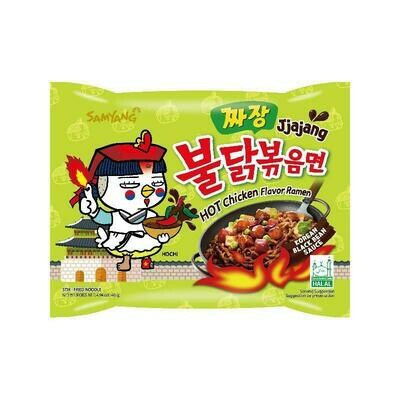 Samyang Jjajang Hot Chicken Flavor Ramen Noodles
