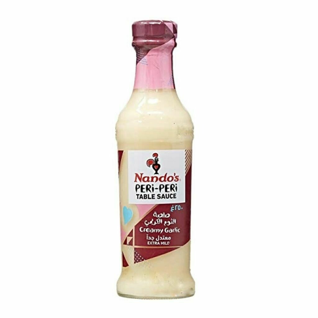 Nandos Creamy Garlic Peri Peri Table Sauce Sauce