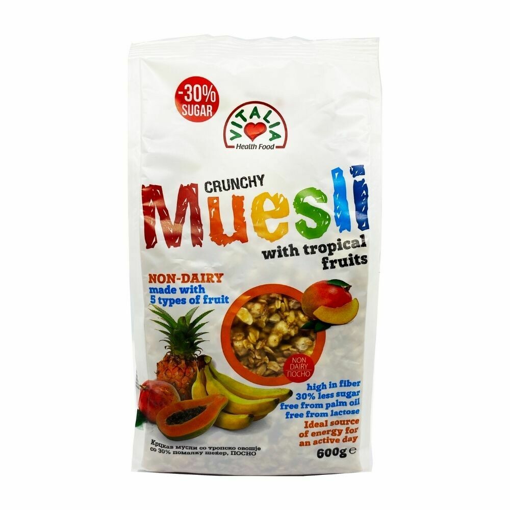 Vitalia Muesli With Tropical Fruits