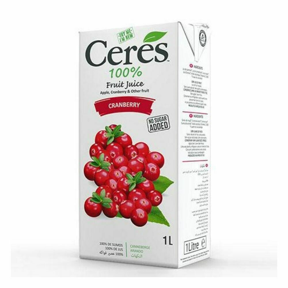 Ceres 100% Cranberry Juice 1000ml