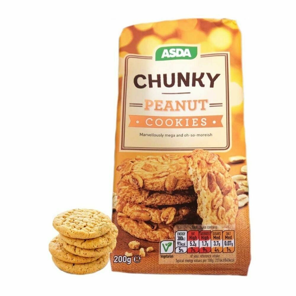 Asda Chunky Peanut Cookies