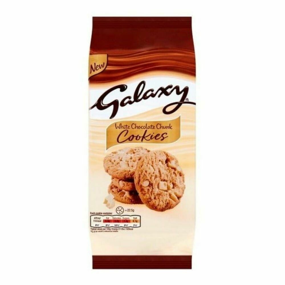 Galaxy White Chocolate Chunk Cookies