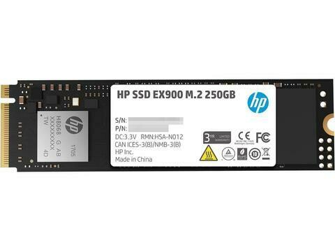 HP EX900 250GB M.2 2280 PCIe NVMe SSD