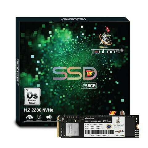 TEUTONS SSD OSMIUM 256GB M.2 PCIe NVMe 2280