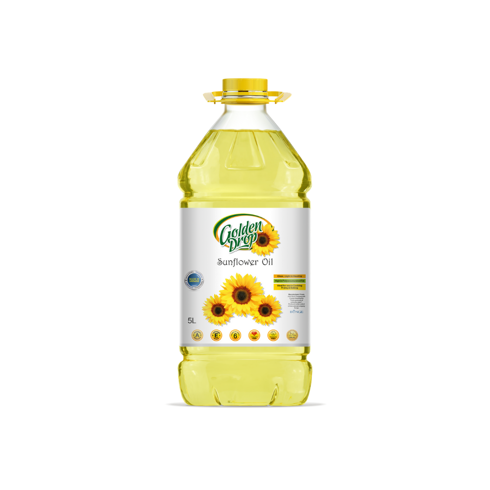 Golden Drop-sunflower oil-5Ltr