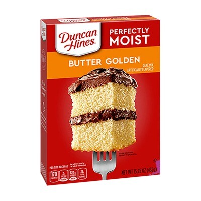 Butter Golden Cake Mix - DUNCAN HINES