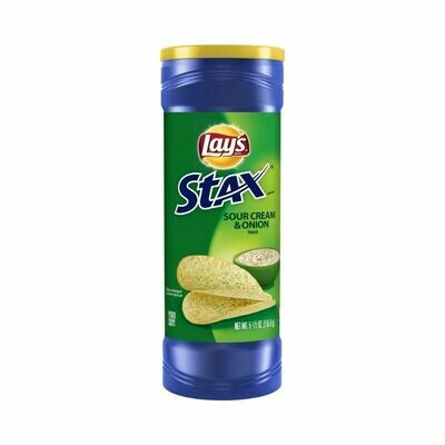 Lay's Stax Potato Chips (Sour Cream & Onion)