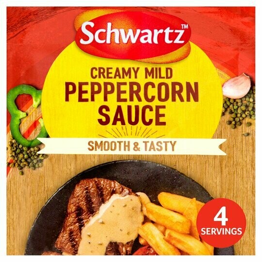 Schwartz Creamy Mild Peppercorn Sauce (UK)