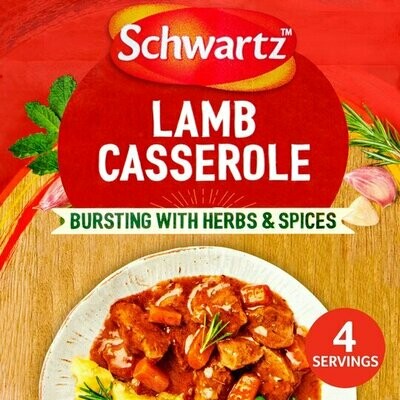 Schwartz Authentic Lamb Casserole Mix (UK)