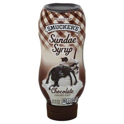 Smucker'S Sundae Syrup Chocolate Flavored Syrup