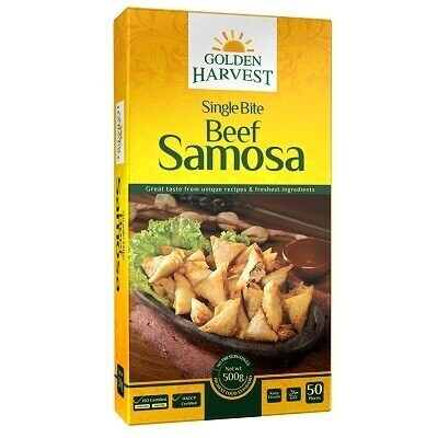 Single Bite Beef Samosa-Golden Harvest