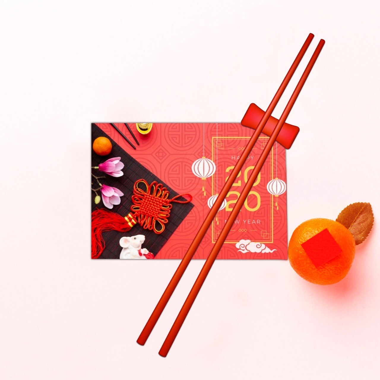 Japanese Chopstick Red