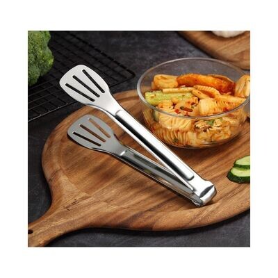 Stainless Steel Food Clip - Silver
