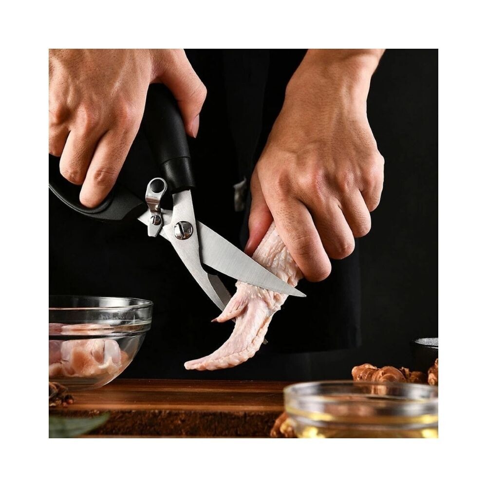 Multifunctional Kitchen Scissors Stainless Steel