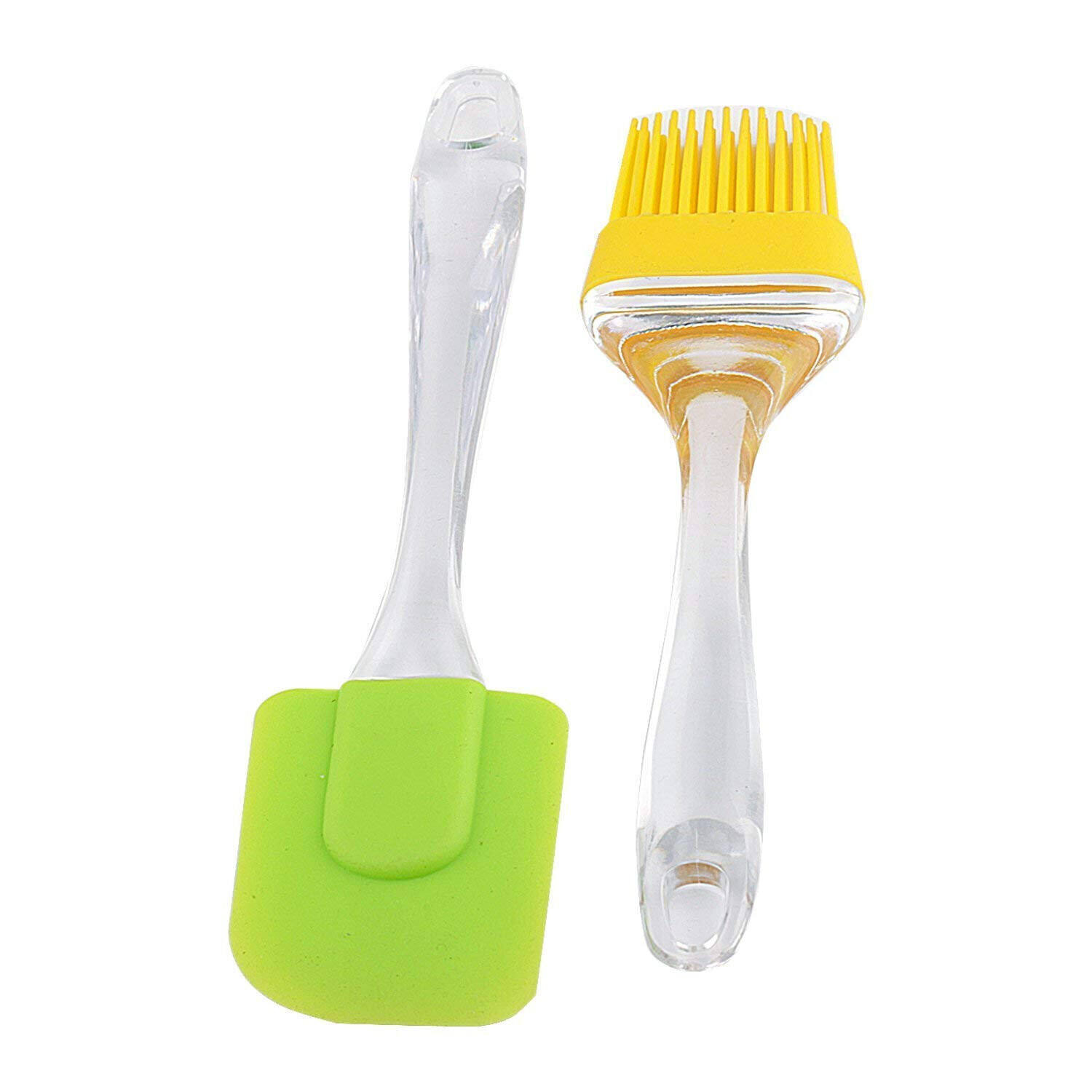 Silicon oil brush and spatula